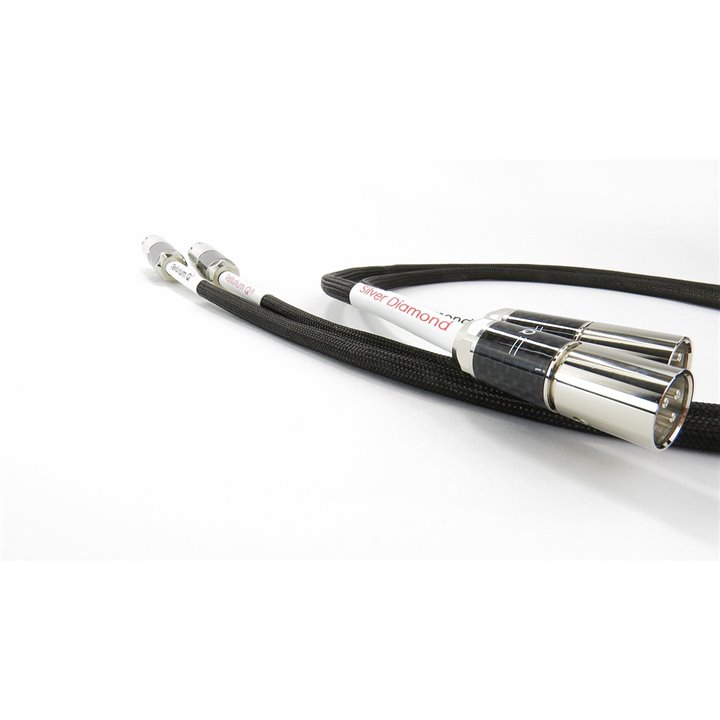 Tellurium Q Silver Diamond XLR 1.5m / Raty 0% - Gwarancja producenta - Salon Łódź
