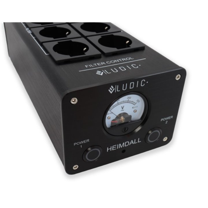 Ludic Audio Heimdall Netfilter listwa zasilająca czarna - RATY 0% - GWARANCJA PRODUCENTA - SALON ŁÓDŹ