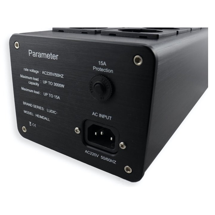 Ludic Audio Heimdall Netfilter listwa zasilająca czarna - RATY 0% - GWARANCJA PRODUCENTA - SALON ŁÓDŹ