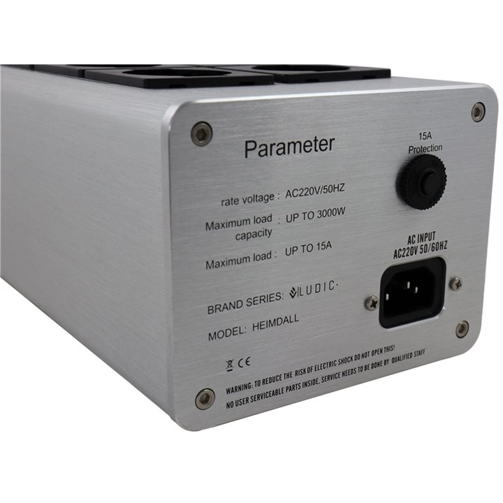Ludic Audio Heimdall Netfilter listwa zasilająca silver - RATY 0% - GWARANCJA PRODUCENTA - SALON ŁÓDŹ