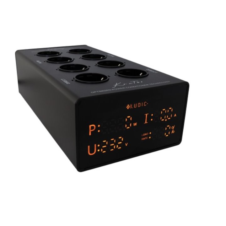 Ludic Audio Kratos Powerfilter listwa zasilająca, czarna - RATY 0% - GWARANCJA PRODUCENTA - SALON ŁÓDŹ