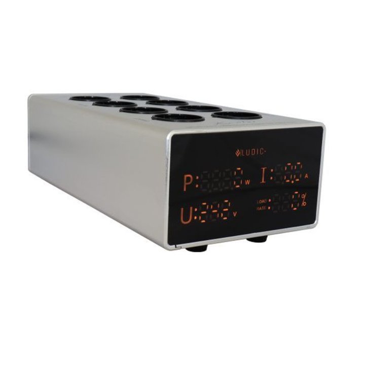 Ludic Audio Kratos Powerfilter listwa zasilająca, silver - RATY 0% - GWARANCJA PRODUCENTA - SALON ŁÓDŹ