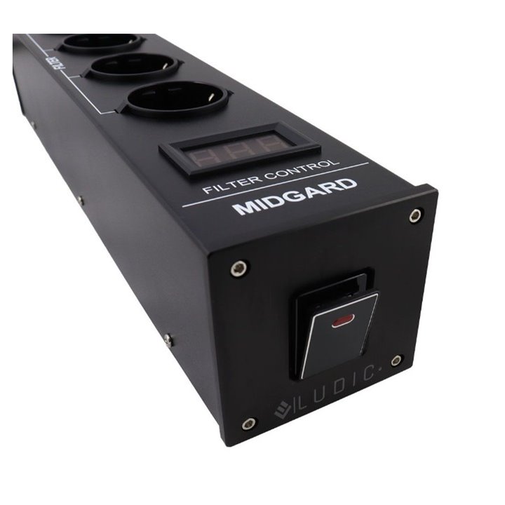 Ludic Audio Midgard Power netfilter Aluminium V2 - RATY 0% - GWARANCJA PRODUCENTA - SALON ŁÓDŹ