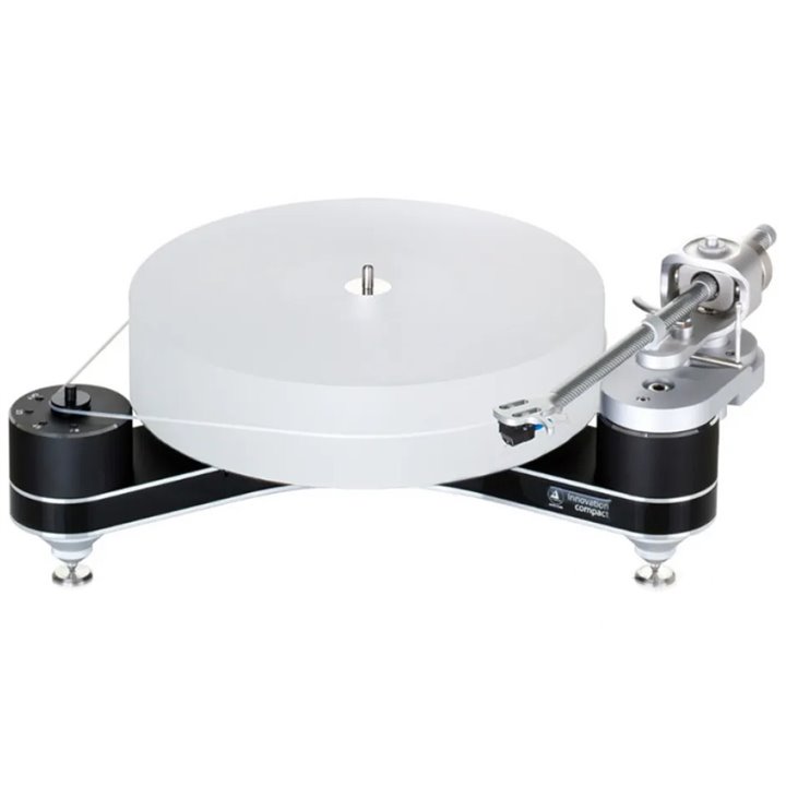ClearAudio Innovation Compact - baza gramofonu TT030-I - Natural Wood Aluminium parts: Black, Platter: Black