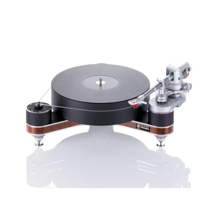 ClearAudio Innovation Compact - baza gramofonu TT029-I: Black Lacquer Aluminium parts: Black, Platter: Black