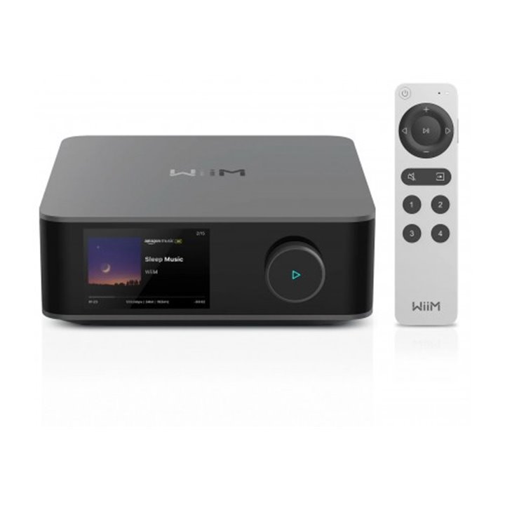 WiiM Amp Ultra - wzmacniacz HiFi z DAC SABRE (Space Gray)