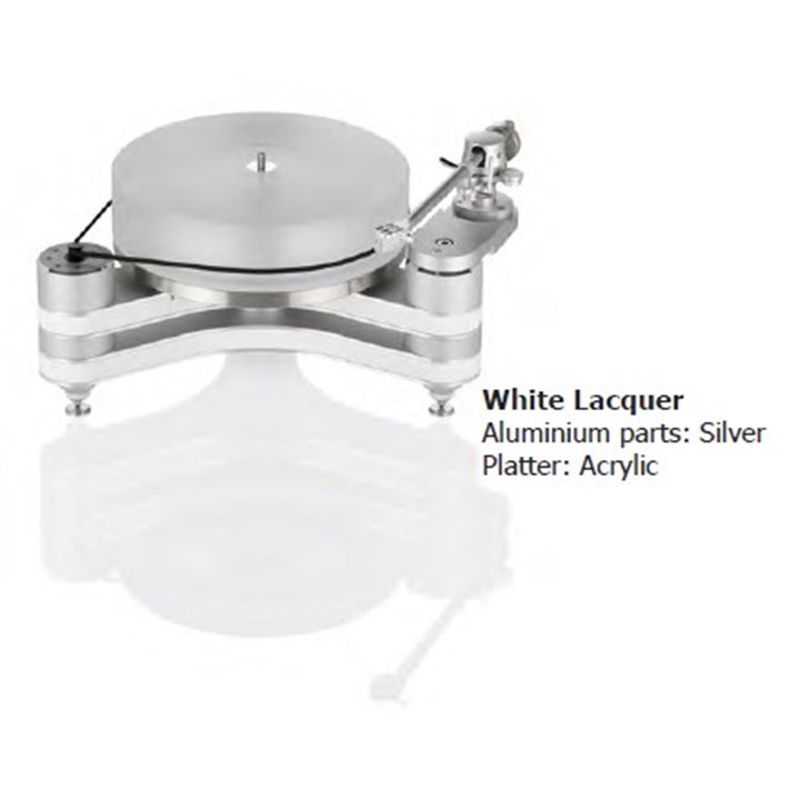 ClearAudio Innovation - baza gramofonu TT028-II - Natural Wood Aluminium parts: Black, Platter: Acrylic