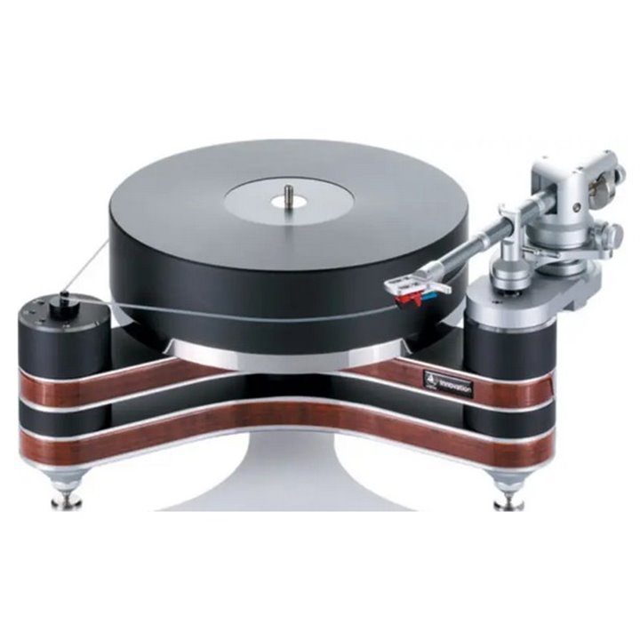 ClearAudio Innovation - baza gramofonu TT051/W-IV - White Lacquer Aluminium parts: Black, Platter: Acrylic