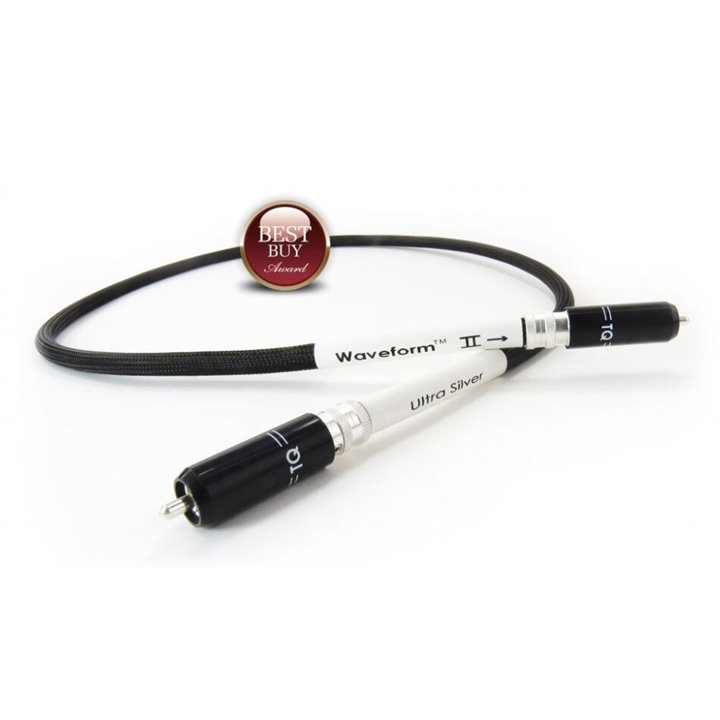 Tellurium Q Ultra Silver II Waveform hf Digital RCA - 1,0 m / Raty 0% - Gwarancja producenta - Salon Łódź