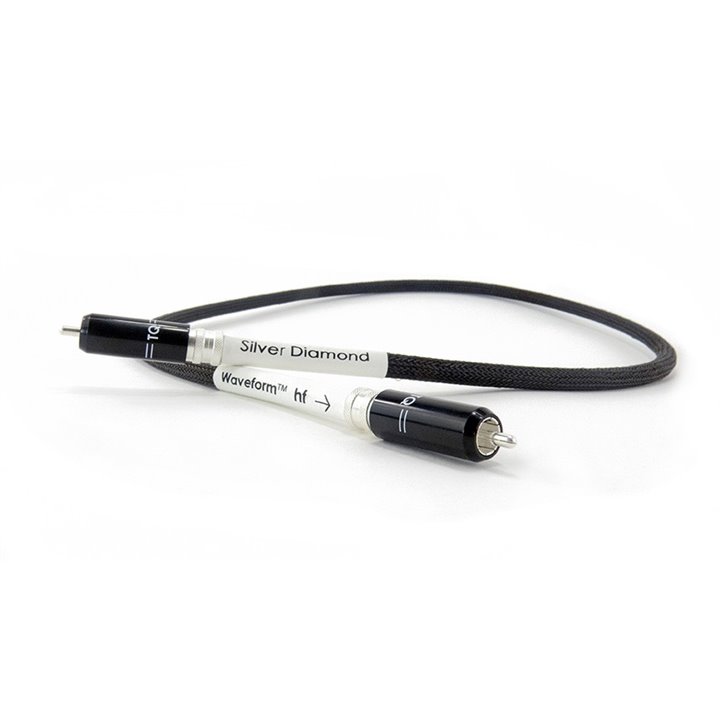 Tellurium Q Silver Diamond Digital Waveform hf RCA 1,0 m .