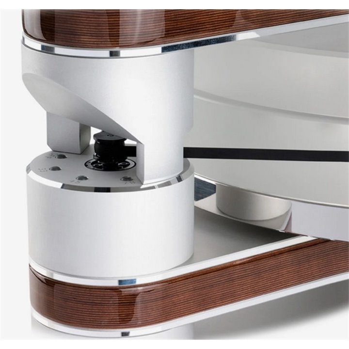 ClearAudio Master Innovation TT038-V-baza gramofonu Black Lacquer Aluminium parts: Silver, Platter: Acrylic, Drive system: Black