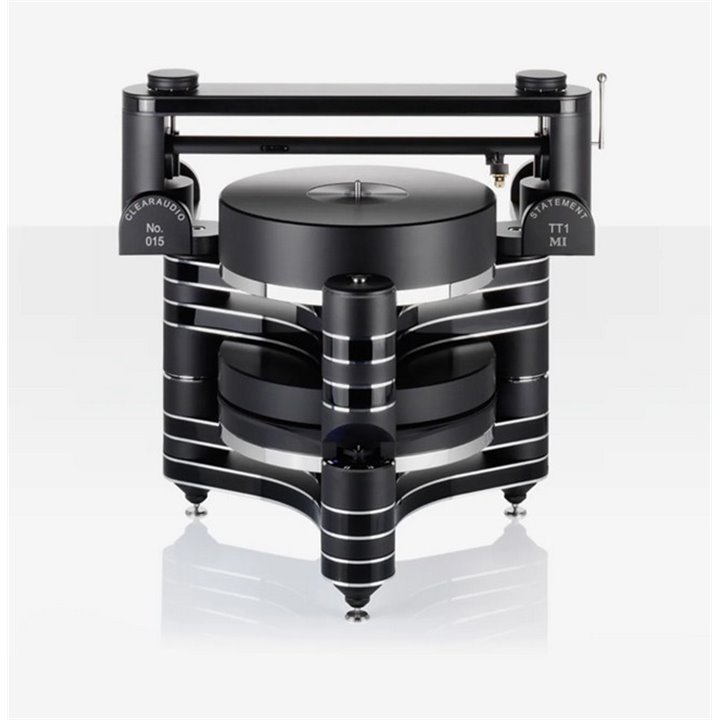 ClearAudio Master Innovation TT052/W-VIII-baza gramofonu White Lacquer Aluminium parts:Black,Platter:Acrylic,Drive:Acrylic