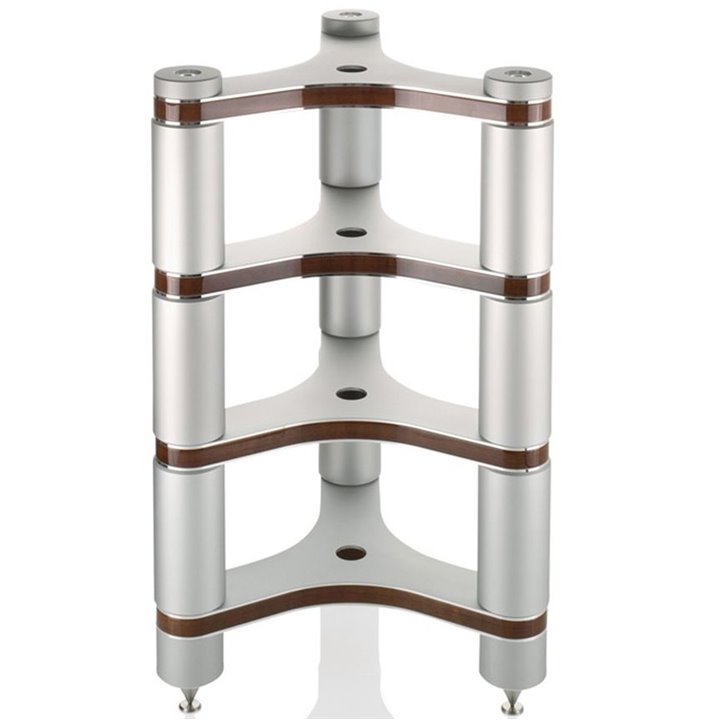 ClearAudio Innovation series stand FN007/W-II - White Lacquer / Silver Aluminium parts
