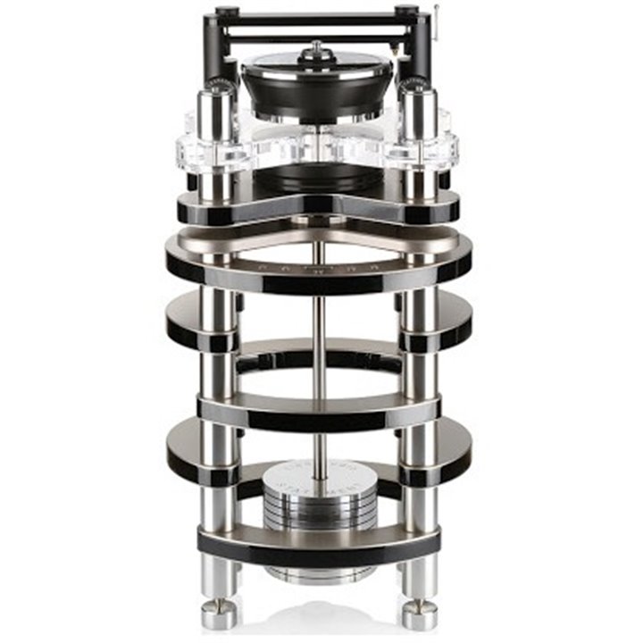 ClearAudio Statement V2 TT044/B/110 - Black Lacquer, Acrylic, Stainless steel, POM platter