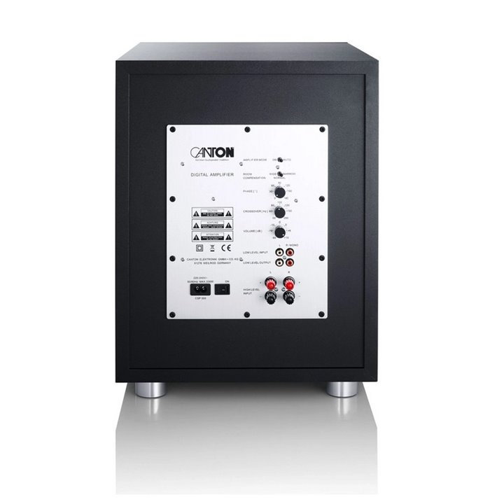 Canton Power Sub 12 S2 - czarny RATY 0% - GWARANCJA PRODUCENTA