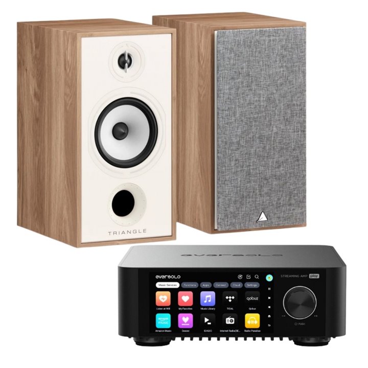 EverSolo Play + Triangle Borea BR02 (Light Oak) – Zestaw stereo - Raty 0% - Gwarancja producenta - Salon Łódź