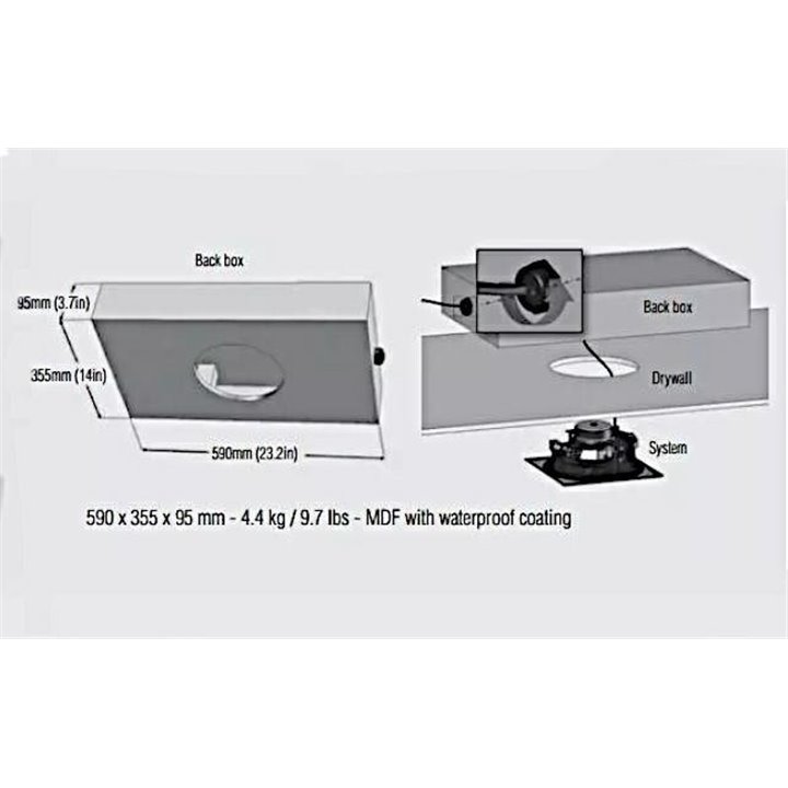 Cabasse ARCHIPEL 13IC Back Box