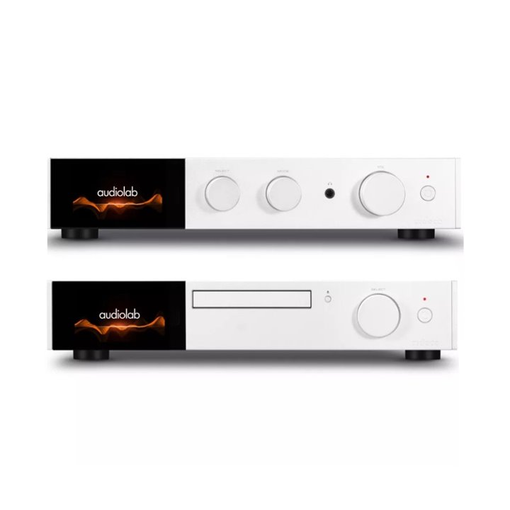 Audiolab 9000A + 9000CDT (Srebrny) - Super Zestaw Promocyjny