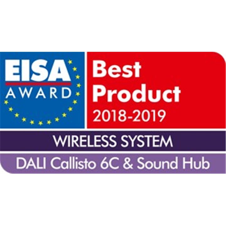 Dali Callisto 6 C (Biały) (EISA 2018/2019) 1szt - Raty 0% - Gwarancja producenta - Salon Łódź - Możliwy montaż u klienta