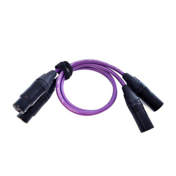 Melodika MD2X05 (2xXLR - 2xXLR) 0.5m
