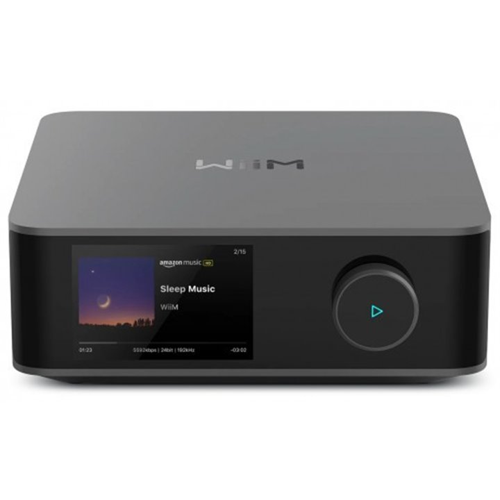 WiiM Amp Ultra - wzmacniacz HiFi z DAC SABRE (Space Gray)