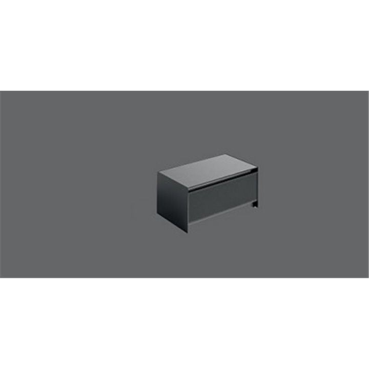 Falmec Elements Monolith - pojemnik czarne szkło 30 cm