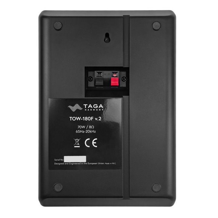 Taga Harmony TOW-180F v.2 (Czarny) 1szt. - Głośnik instalacyjny - RATY 0% - GWARANCJA PRODUCENTA - SALON ŁÓDŹ