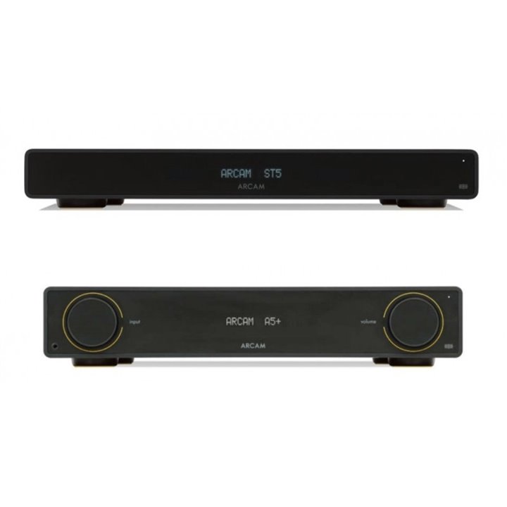 Arcam ST5 + Arcam A5+ - Zestaw odtwarzacz sieciowy + wzmacniacz zintegrowany