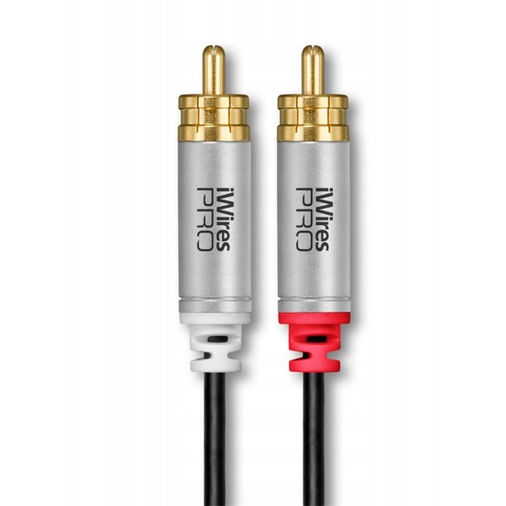 Techlink Kabel 2x RCA 2x RCA iWires PRO 1m