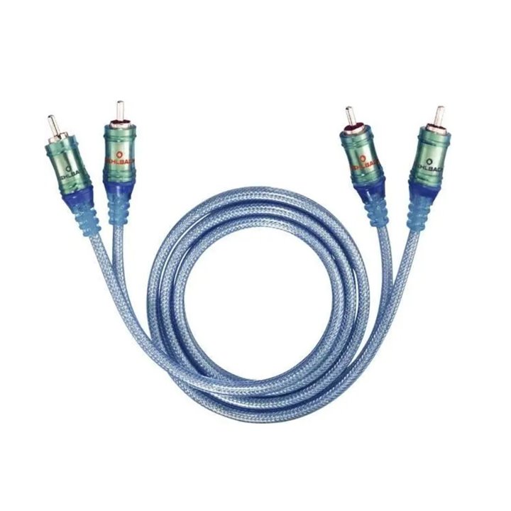 Oehlbach Ice Blue 1m - 2x RCA (cinch)