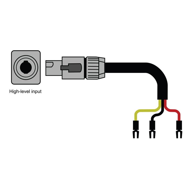 Chord Epic High-level subwoofer cable - 3,0 mb.