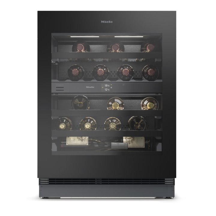 Miele KWTUS 7096 E Obsidianblack (szkło) - Chłodziarka do wina - Raty 0% - Gwarancja producenta - Salon Łódź