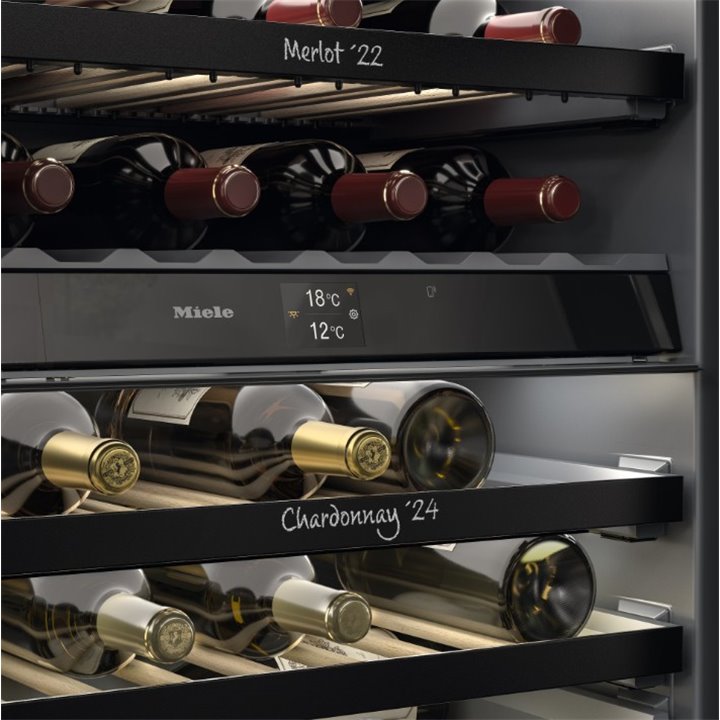 Miele KWTUS 7096 E Obsidianblack (szkło) - Chłodziarka do wina - Raty 0% - Gwarancja producenta - Salon Łódź