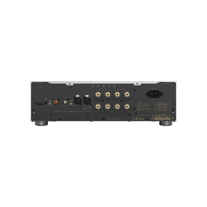 ONKYO ICON M-80 (Srebrny) Wzmacniacz mocy - RATY 0% - GWARANCJA PRODUCENTA - SALON ŁÓDŹ
