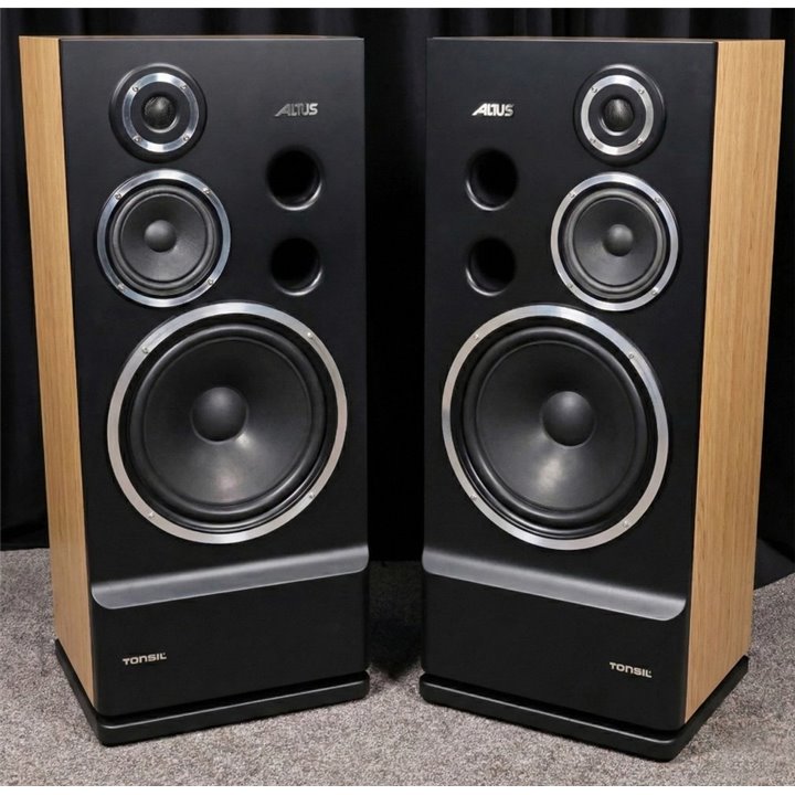 Tonsil Altus 300 Premium - Czarne boki - czarny środek - 1 szt