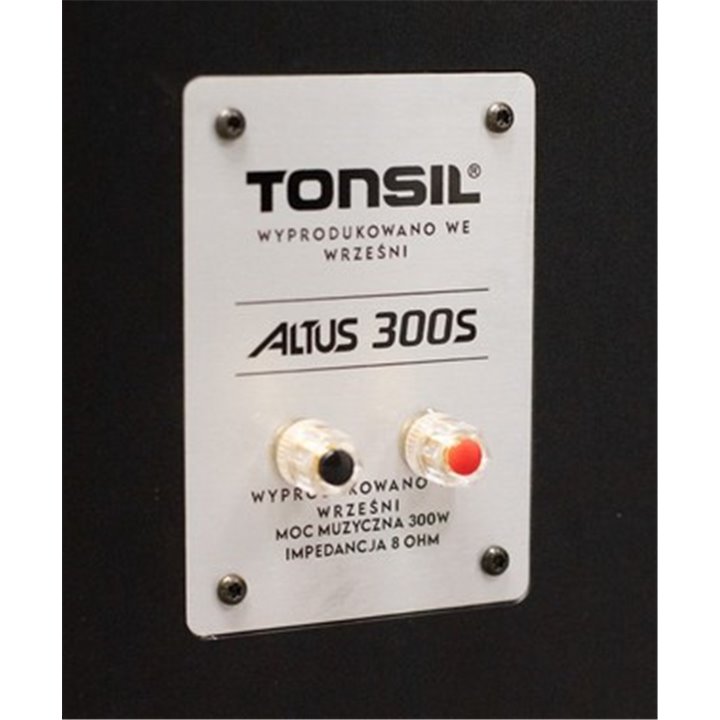 Tonsil Altus 300 S - Kolumny Podłogowe - Dąb naturalny - czarny środek - 1 szt.