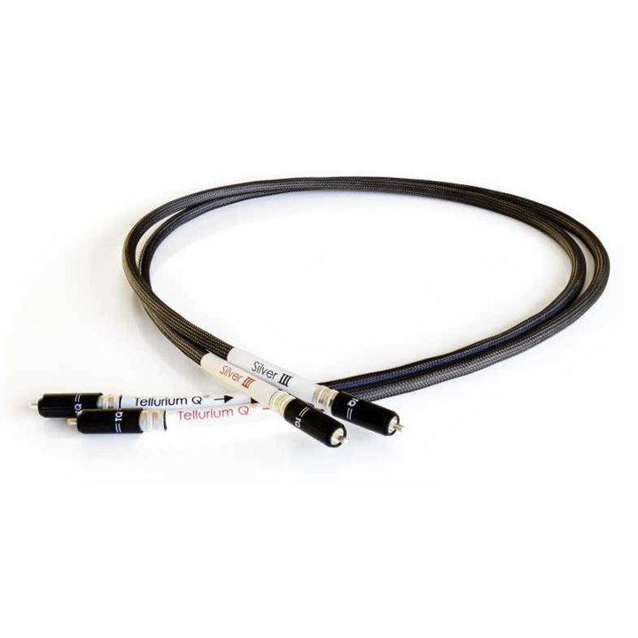 Tellurium Q Silver III RCA (1.5m) - Raty 0% - Gwarancja producenta - Salon Łódź