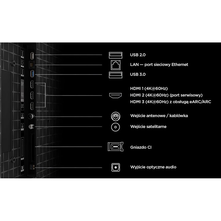 TCL 75A400 PRO - Raty 0% - Gwarancja producenta - Salon Łódź - Możliwy montaż u klienta