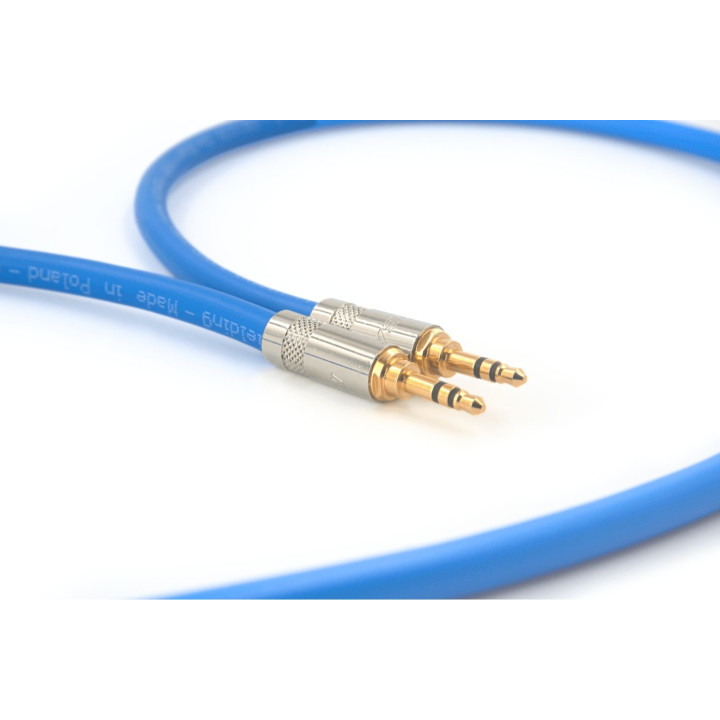 Melodika SBMJ40 kabel jack stereo 3.5mm - jack stereo 3.5mm - Sky Blue - 4,0mb