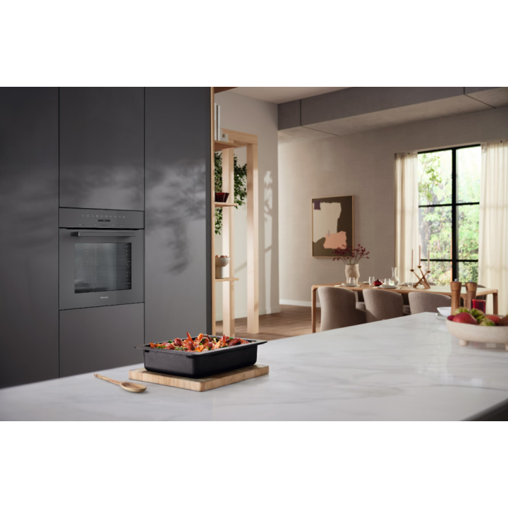 Miele H 7260 B CulinArt Szary grafit Piekarnik - Gwarancja producenta - Salon Łódź - Raty 0%
