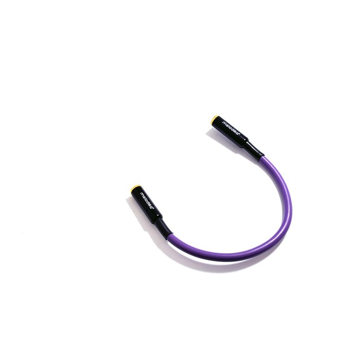 Melodika MDGMJ02 (1x gniazdo mini Jack - 1x gniazdo mini Jack) 0.2m