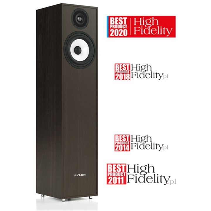 Pylon Audio Pearl 20 (Czarny okleina PCV) / 1szt. - Raty 0% - Gwarancja producenta - Salon Łódź - Możliwy montaż u klienta