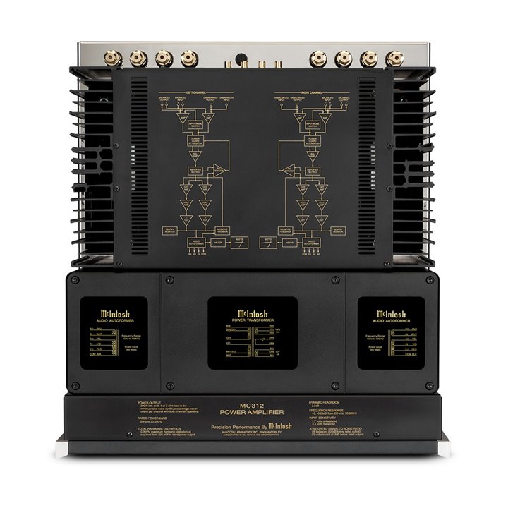 McIntosh MC312 / Raty 0% - Gwarancja producenta - Salon Łódź