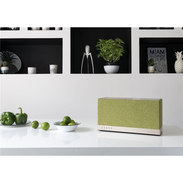 Triangle AIO 3 (Zielony) - 1 szt - Bezprzewodowy głośnik Bluetooth Wi-Fi